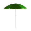 Custom Logo Beach Umbrella Green